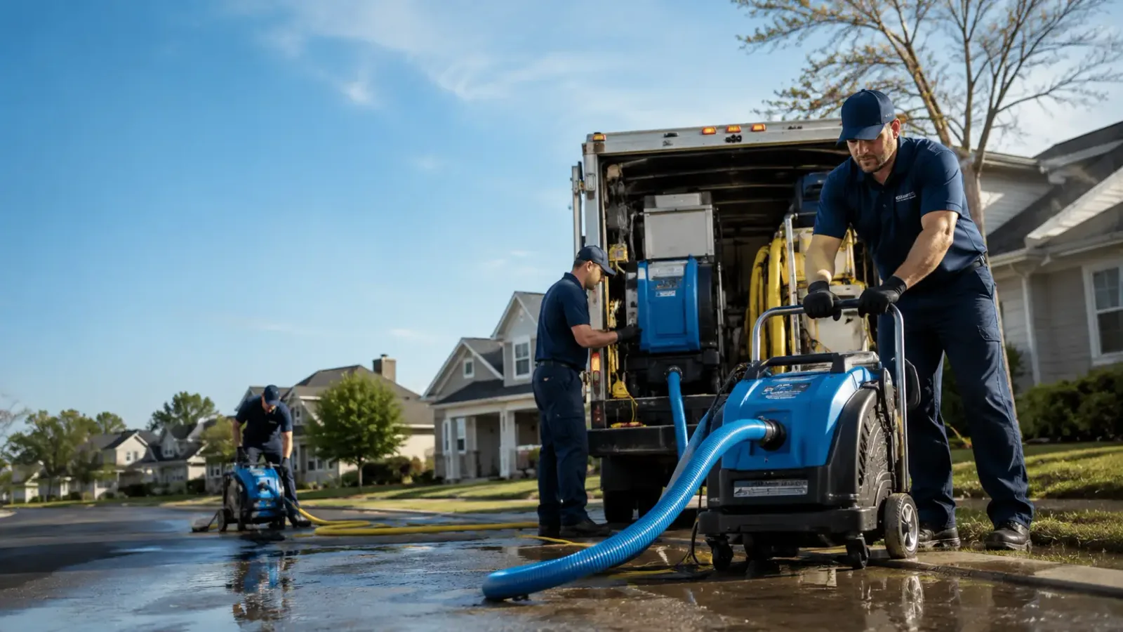 Flood Damage Cleanup in New London, OH
